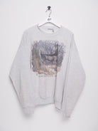 printed Graphic Vintage Sweater - Peeces