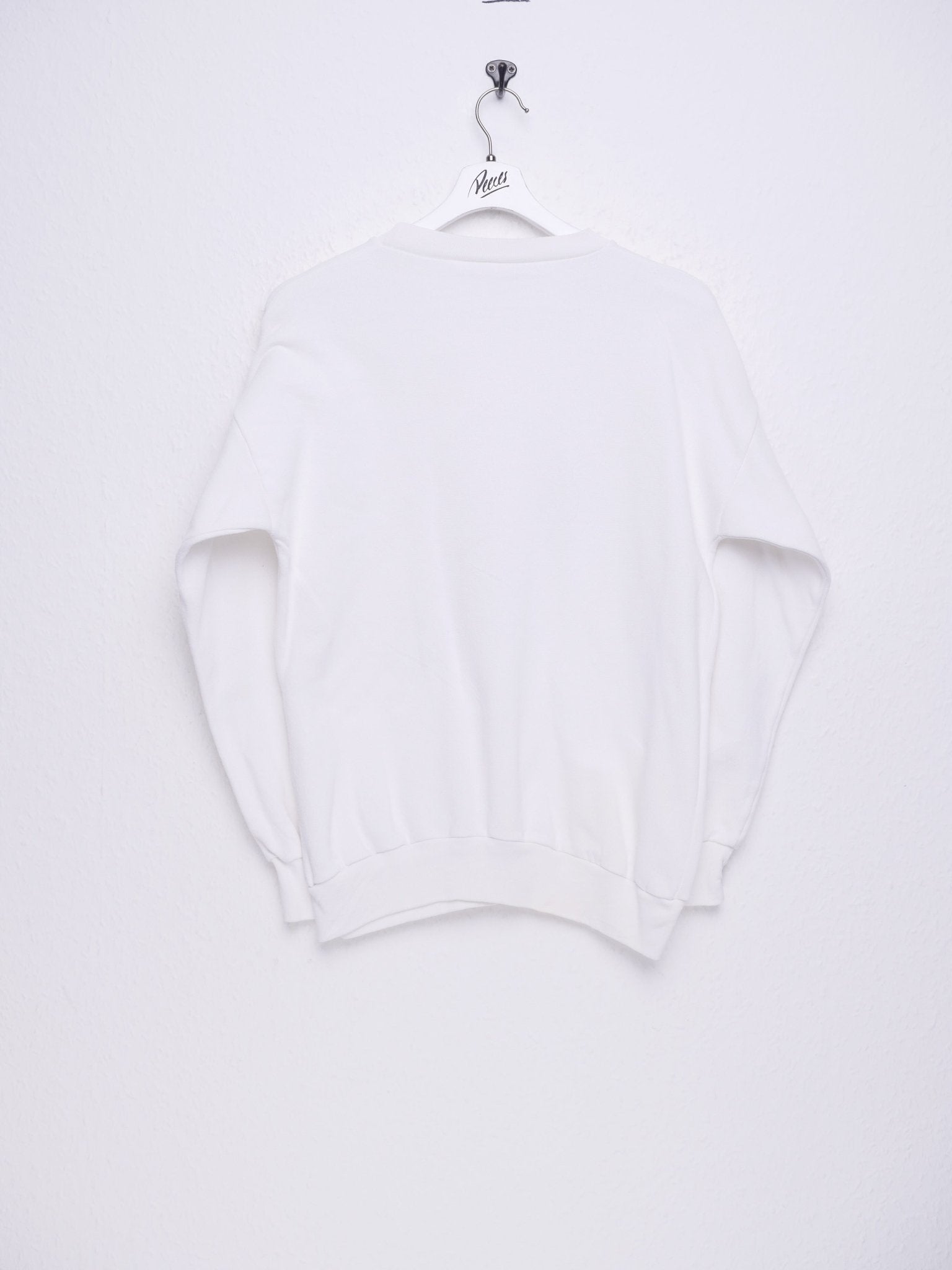 printed Graphic white Vintage Sweater - Peeces