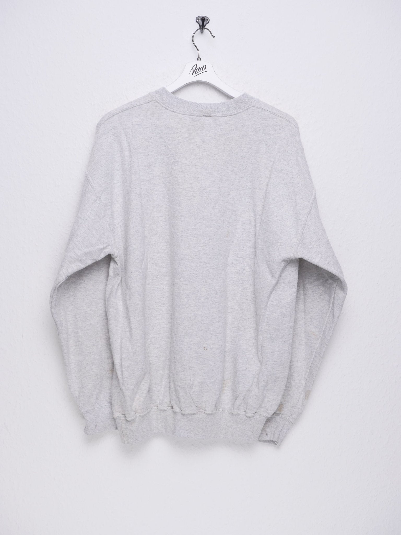 printed Logo 'Kenwood' grey oversized Sweater - Peeces