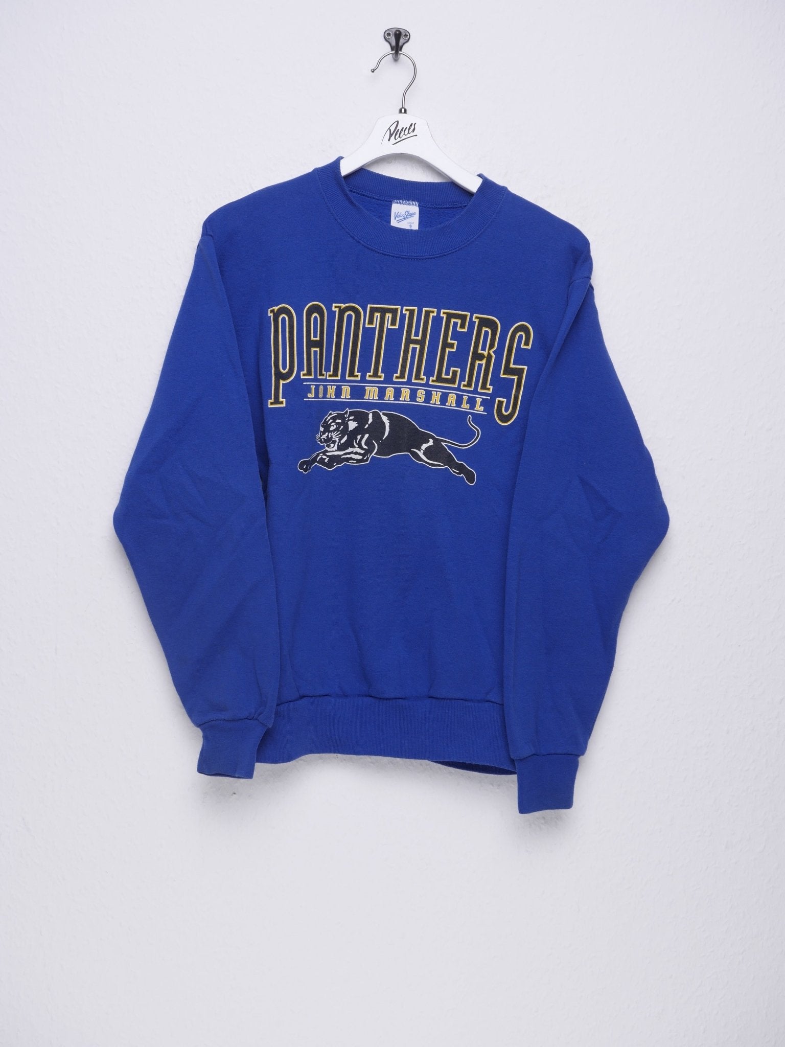 printed Panthers NFL Logo blue Sweater - Peeces