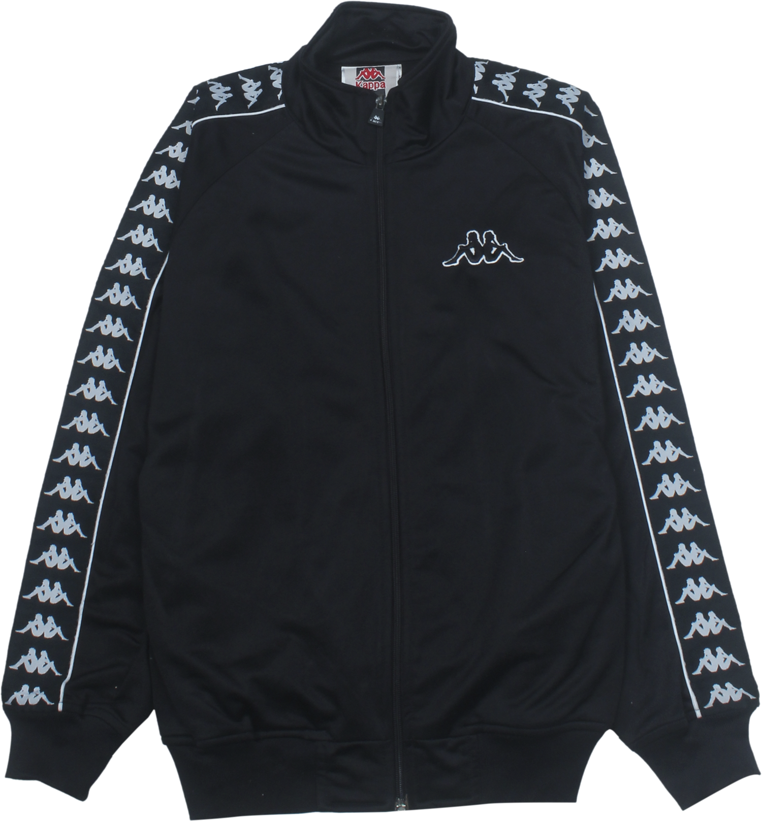 Kappa Zip Pullover schwarz