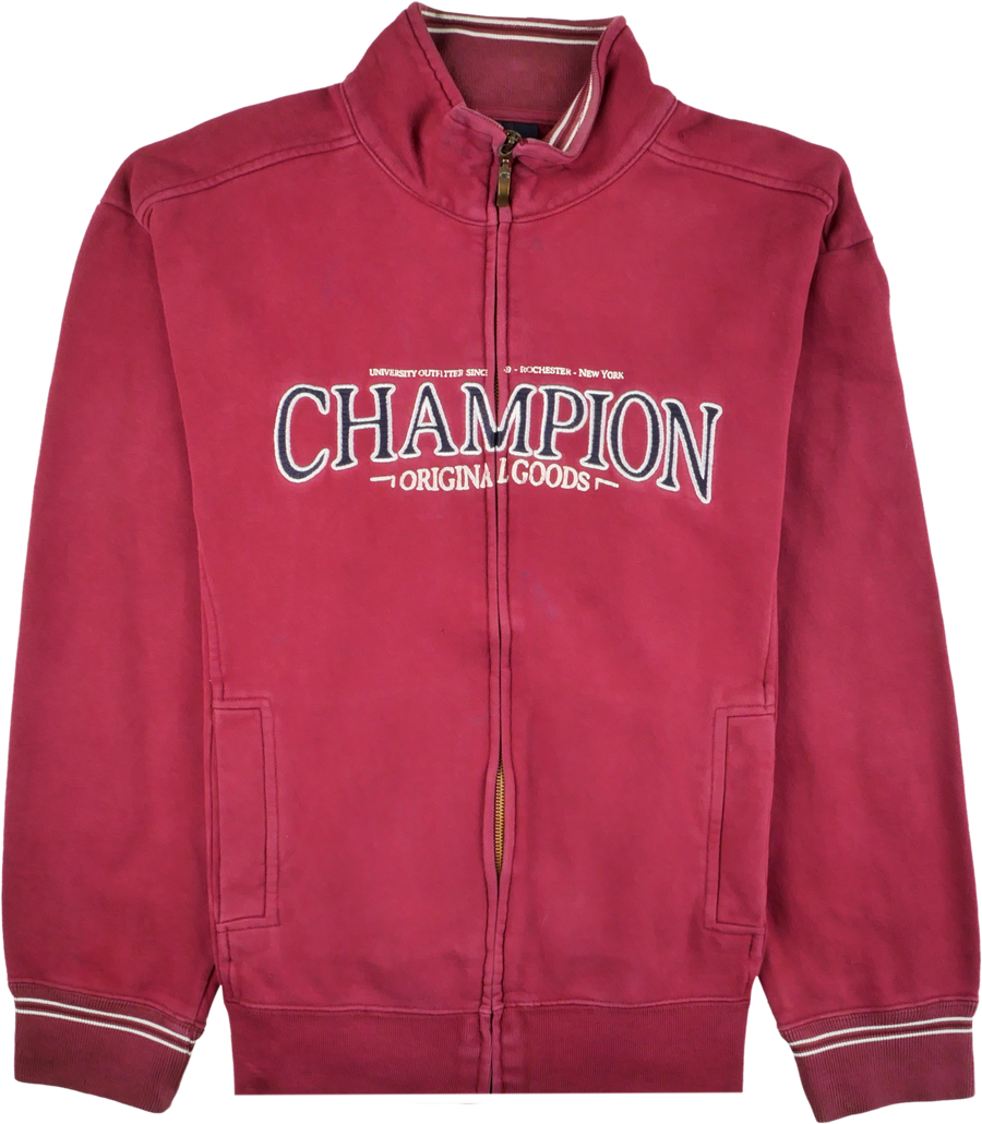 Champion Zip Pullover rot