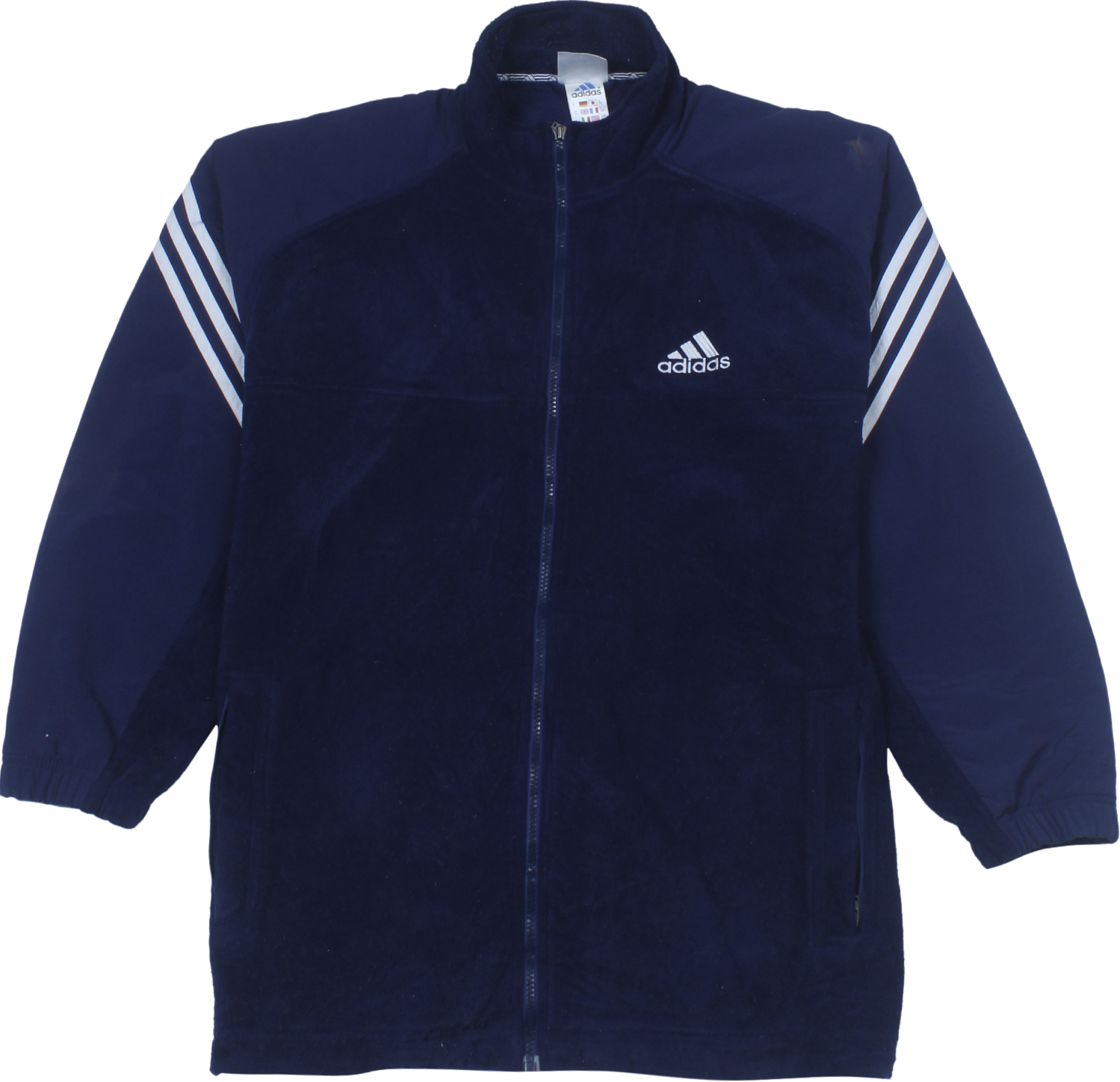 Adidas Fleece Jacke bunt