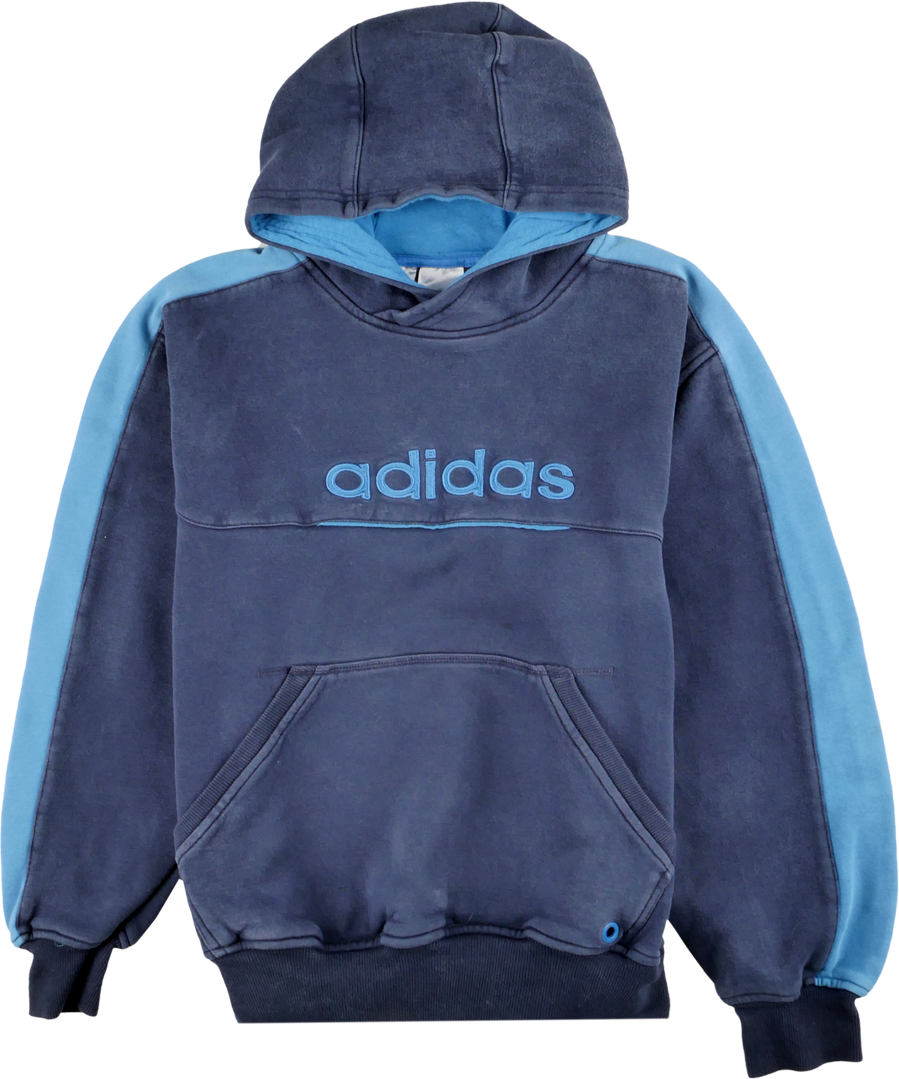 Adidas Kapuzen Pullover blau