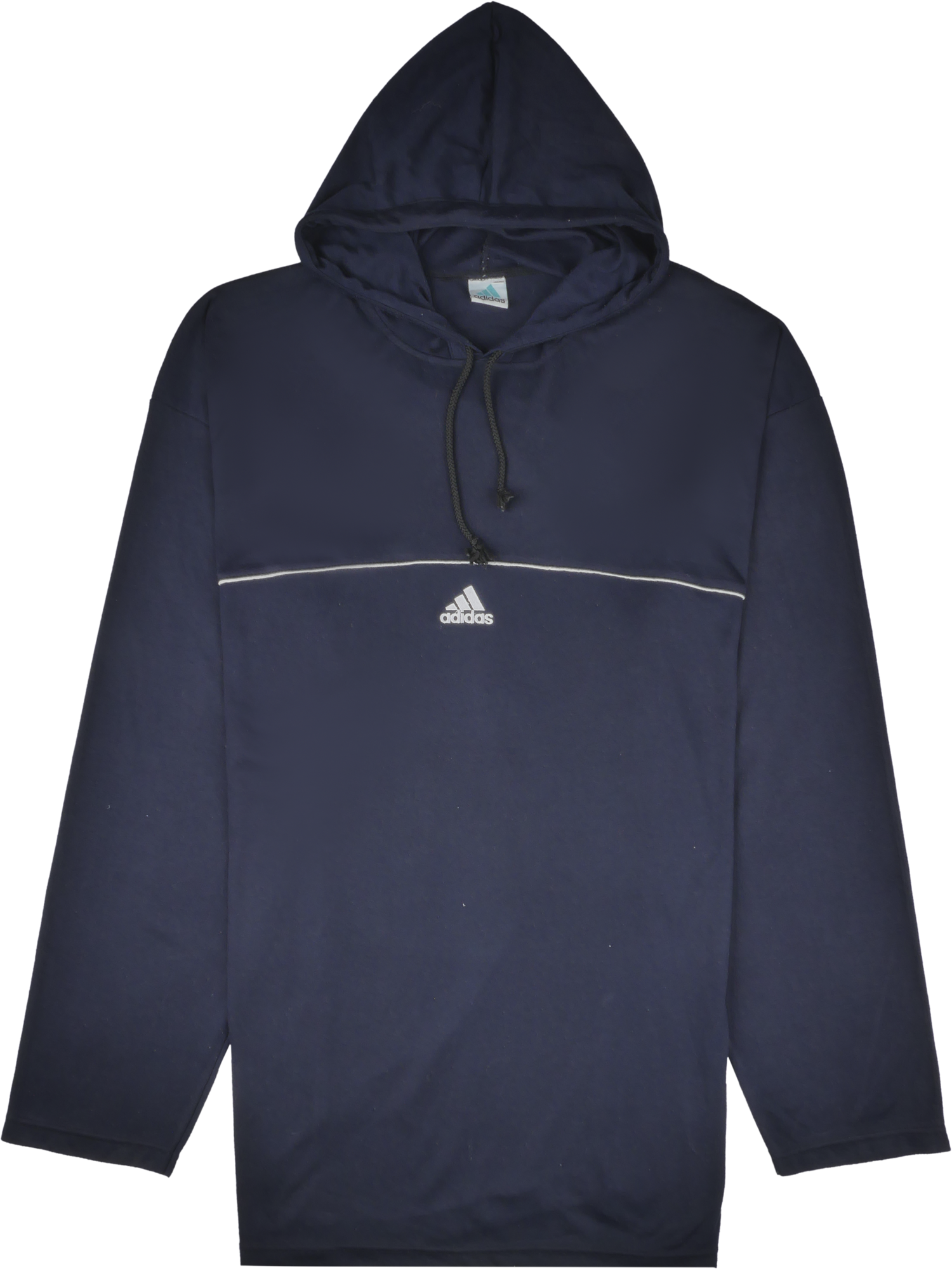 Adidas Kapuzen Pullover blau