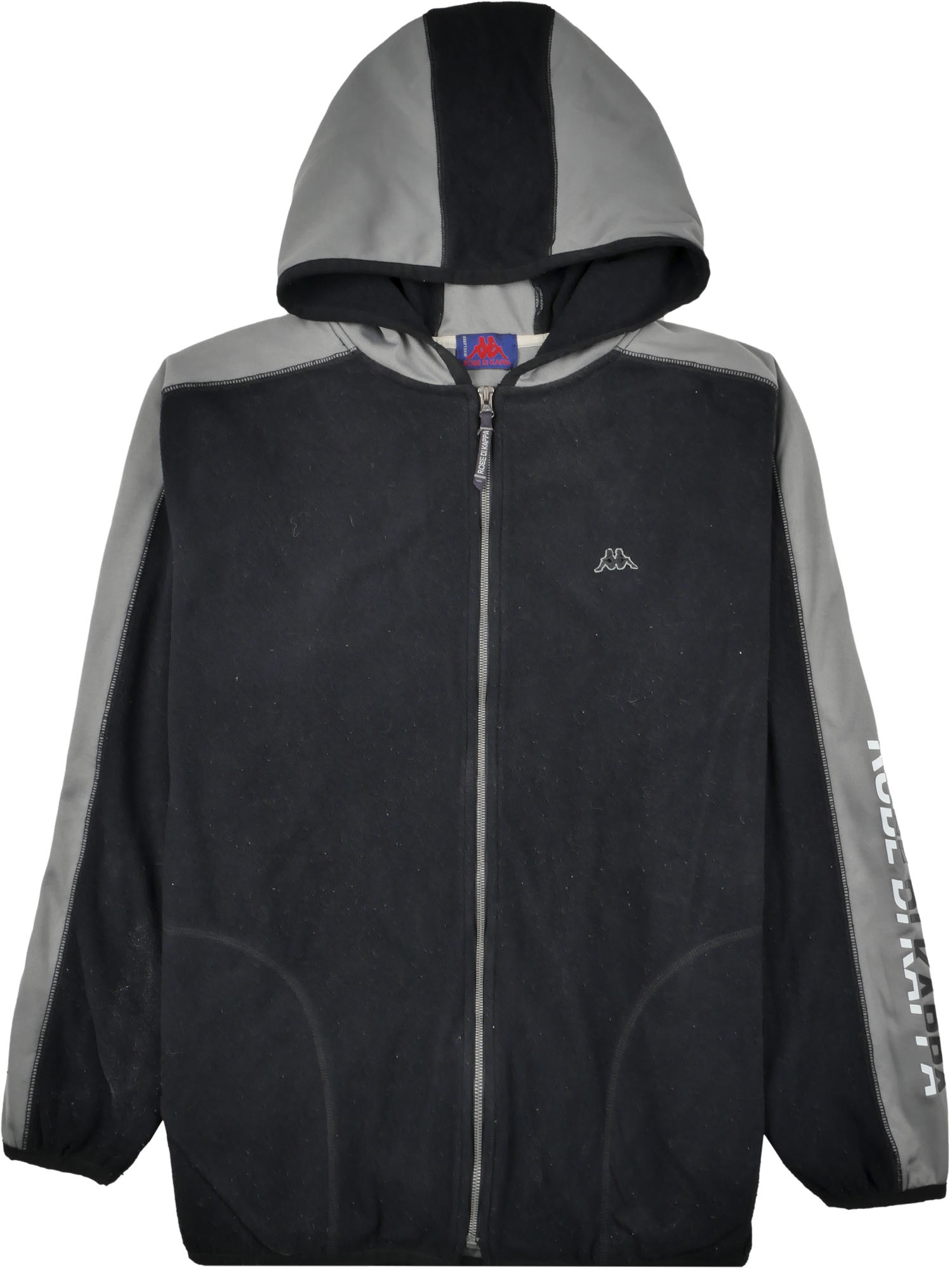 Kappa Fleece Jacke schwarz