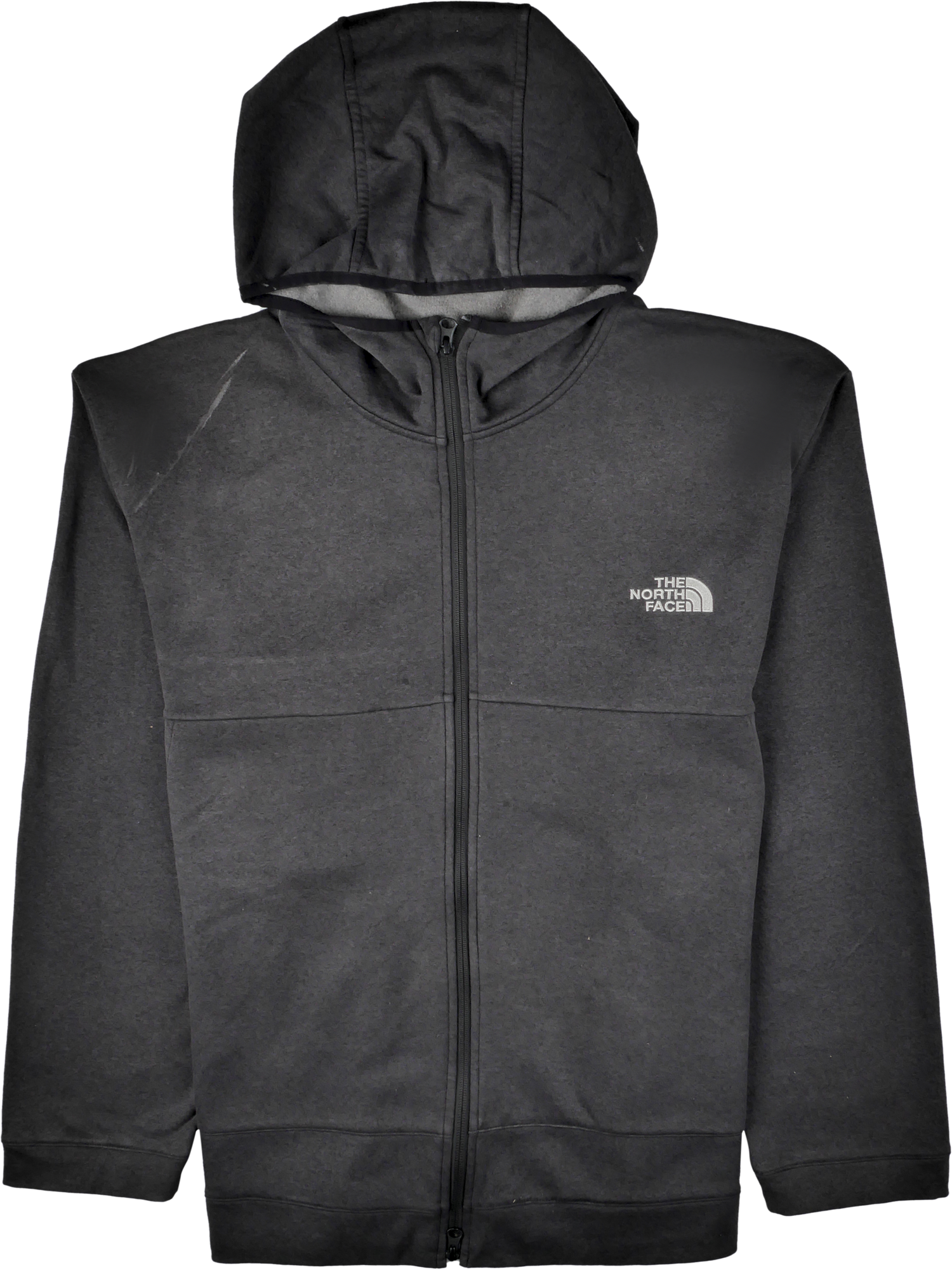 The North Face Zip Pullover grau