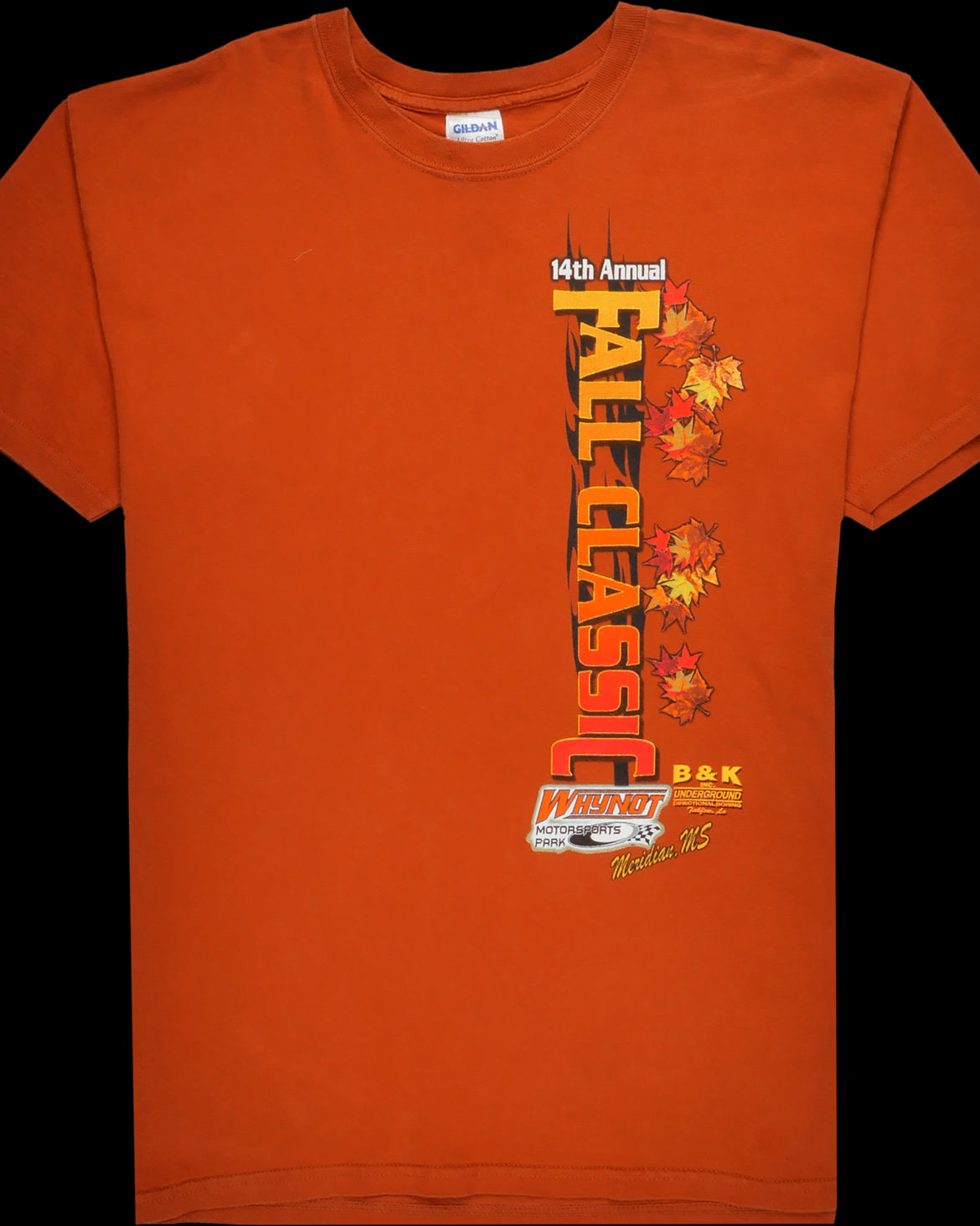 Gildan Grafik T-Shirt orange