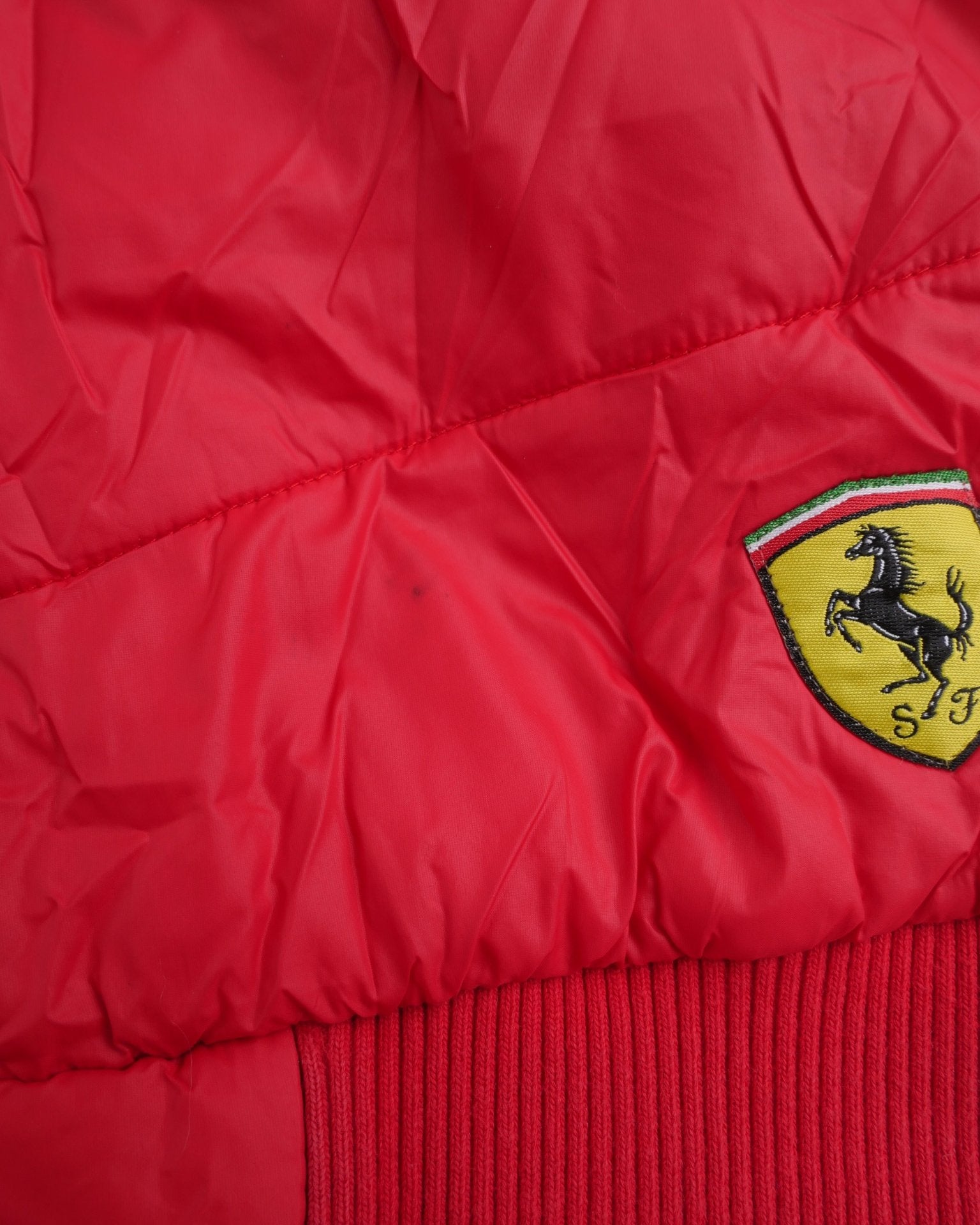 Puma Ferrari embroidered Logo red Heavy Jacke - Peeces