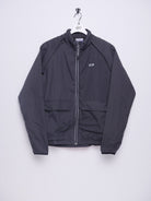 reebok embroidered Logo two toned Track Jacket - Peeces