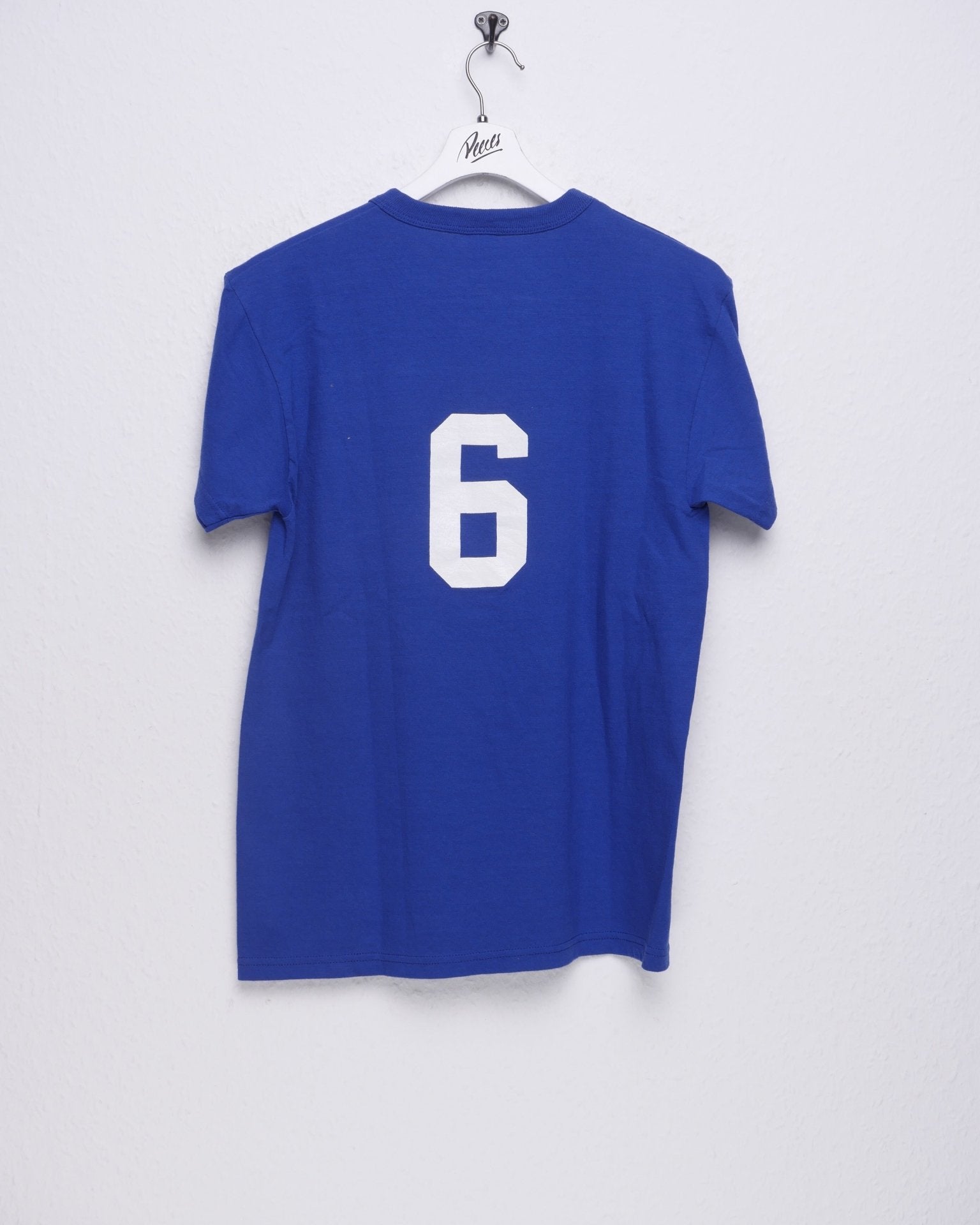 Russell Athletic printed Spellout blue Shirt - Peeces