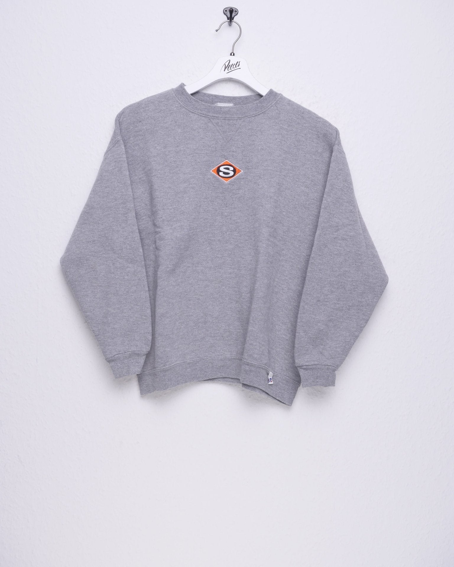 Russell Athletic 'S' embroidered Logo Sweater - Peeces