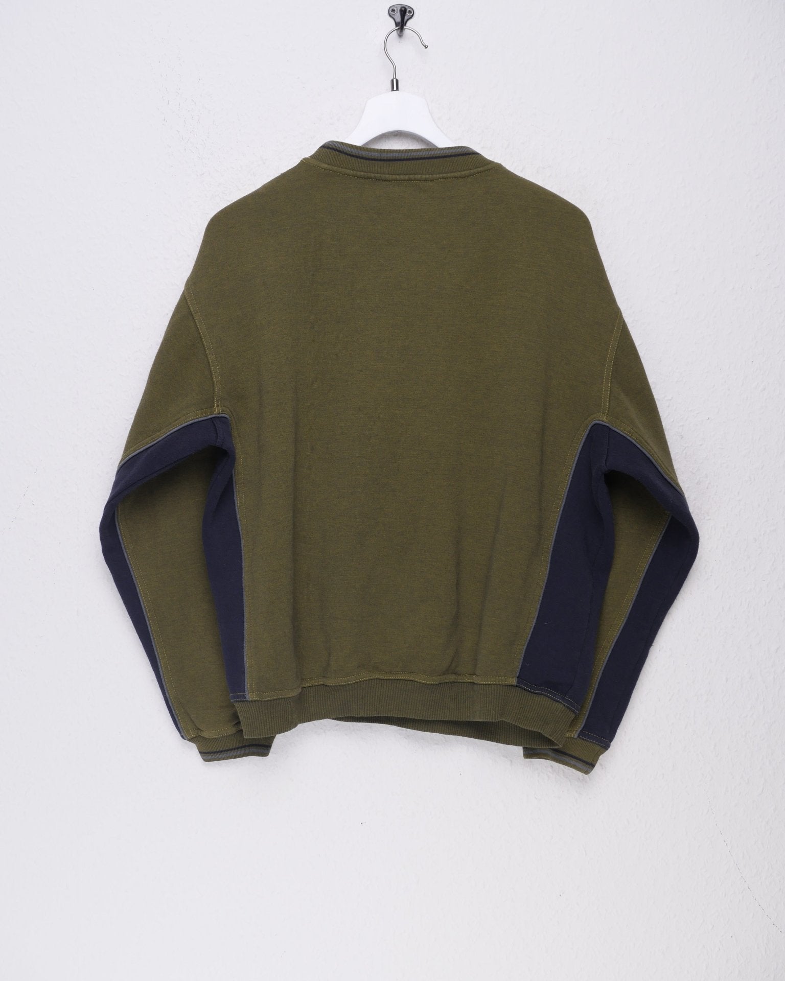 Saucony embroidered Spellout green Sweater - Peeces