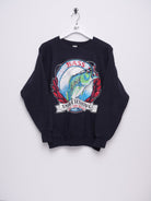 Sportfishing printed Graphic Vintage Sweater - Peeces