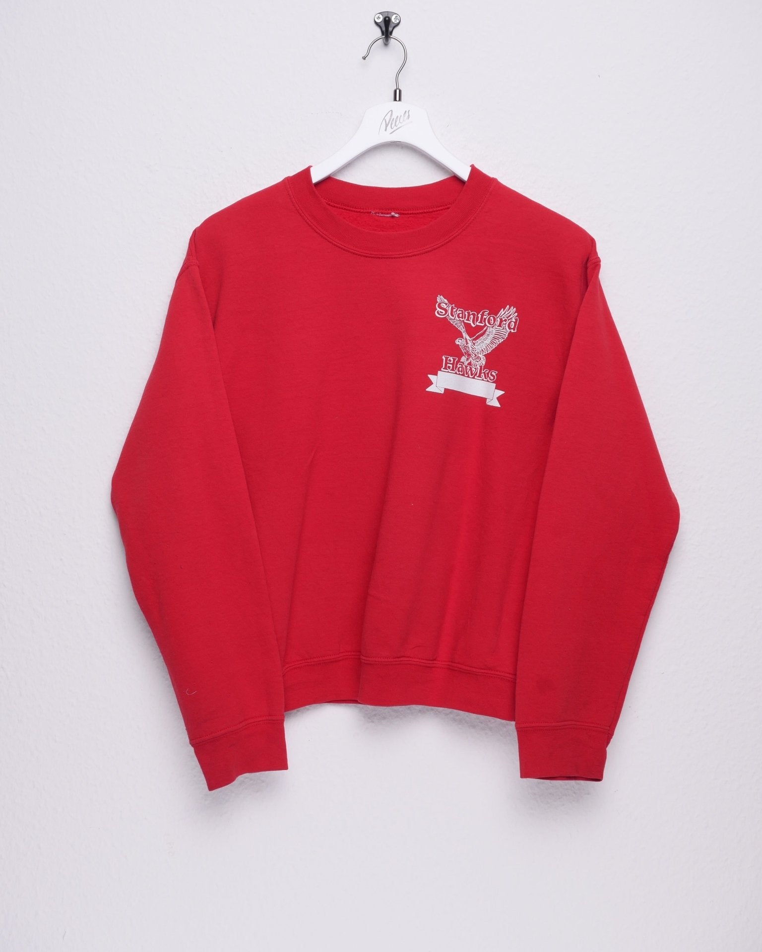Stanford Hawks printed Logo red Sweater - Peeces