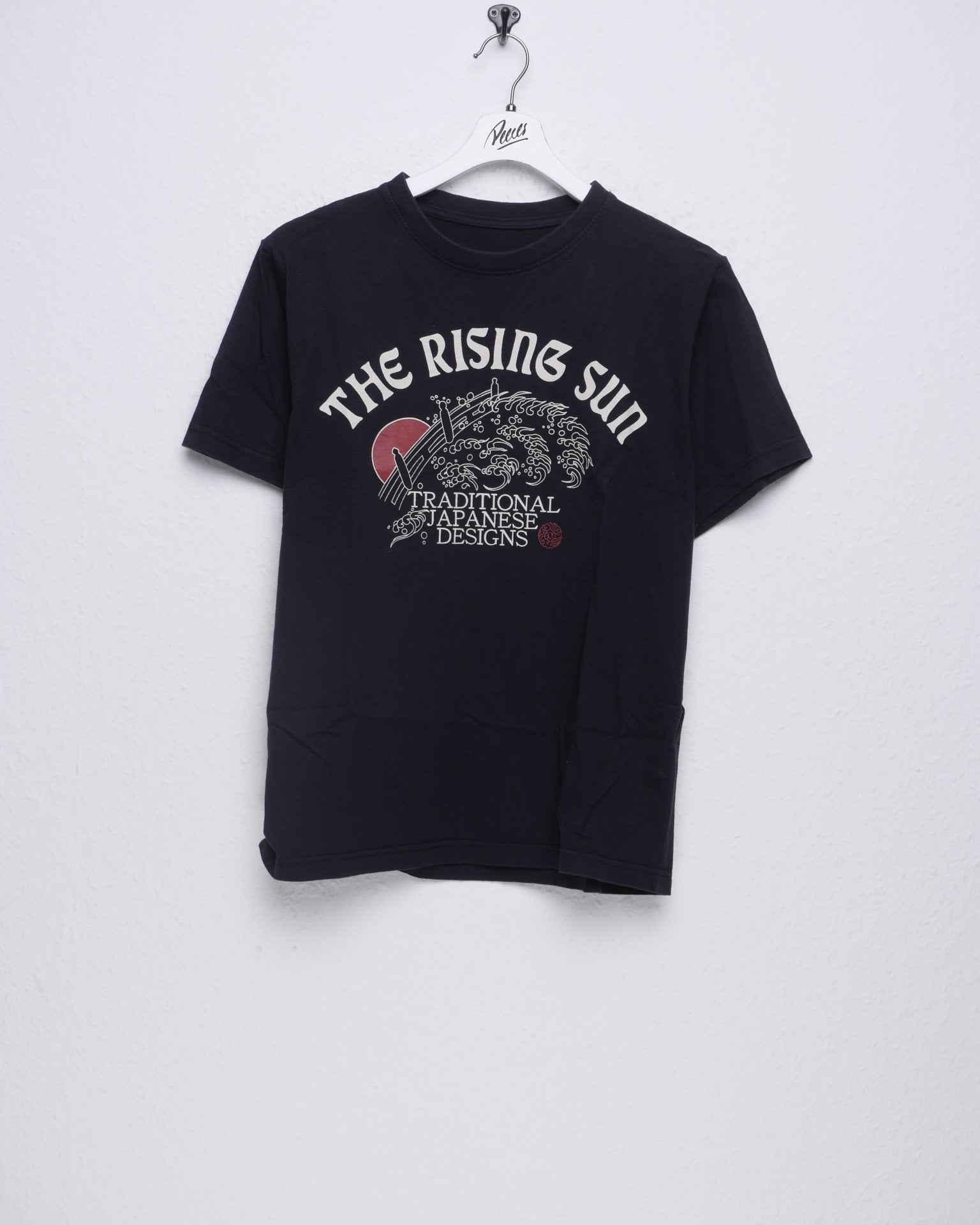 The Rising Sun printed Graphic Vintage Shirt - Peeces