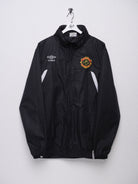 Umbro embroidered Logo 'FC Abanilla' Soccer black Track Jacket - Peeces