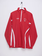 Under Amour Naperville Central Swimming & Diving embroidered Logo red Windbreaker Track Jacke - Peeces