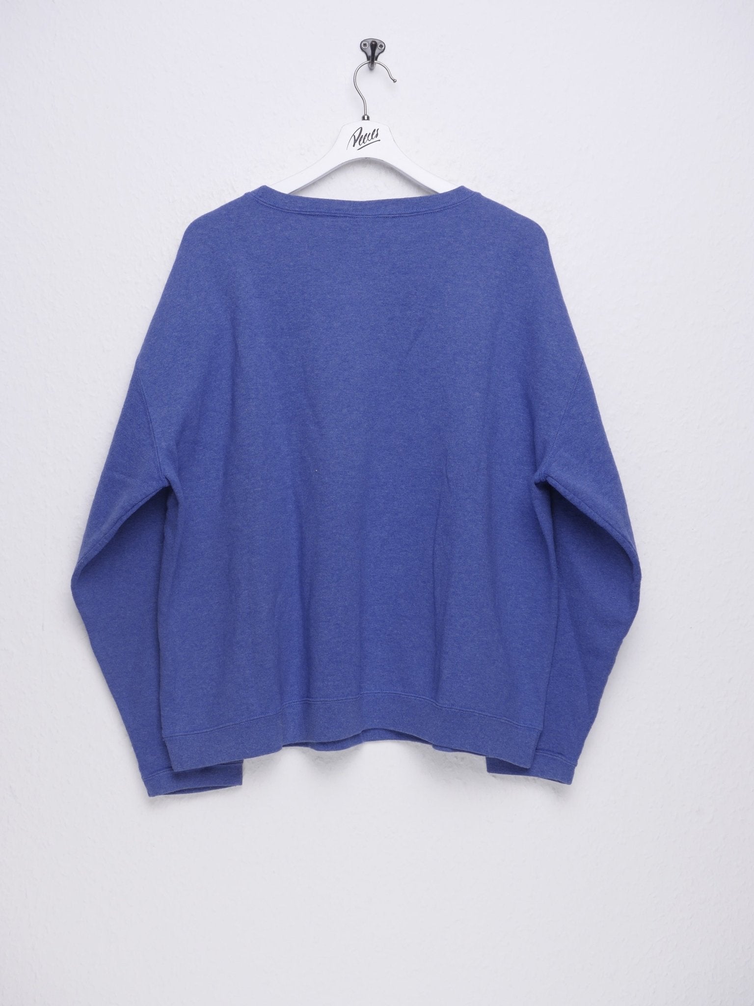 Vintage blank blue basic Sweater - Peeces