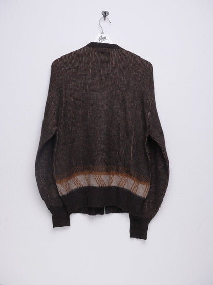 Vintage knitted Zip Sweater - Peeces