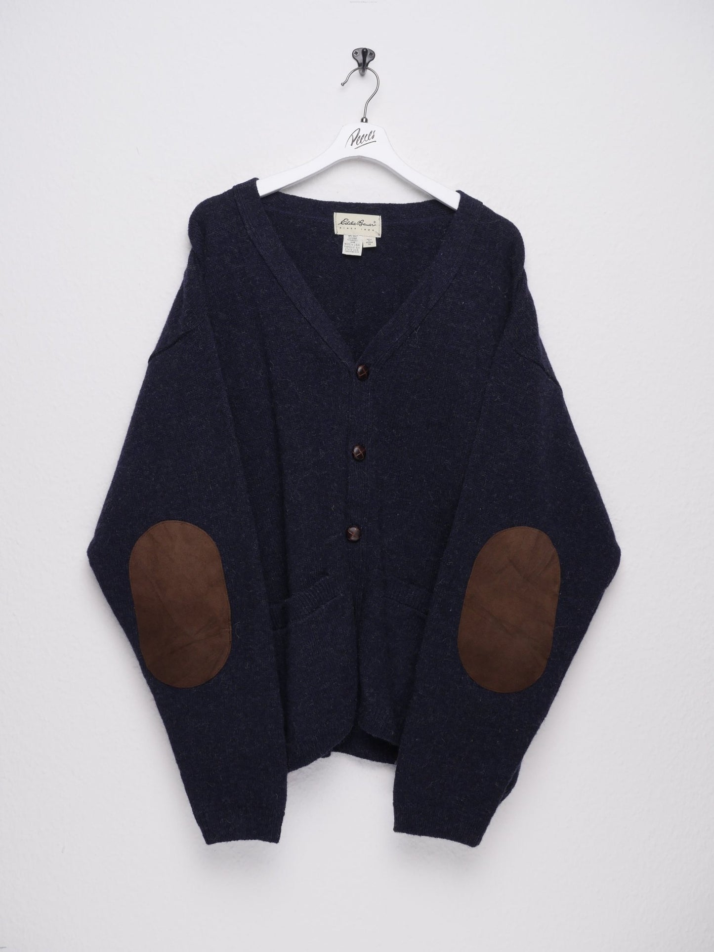 Vintage two toned wool Cardigan Sweater - Peeces