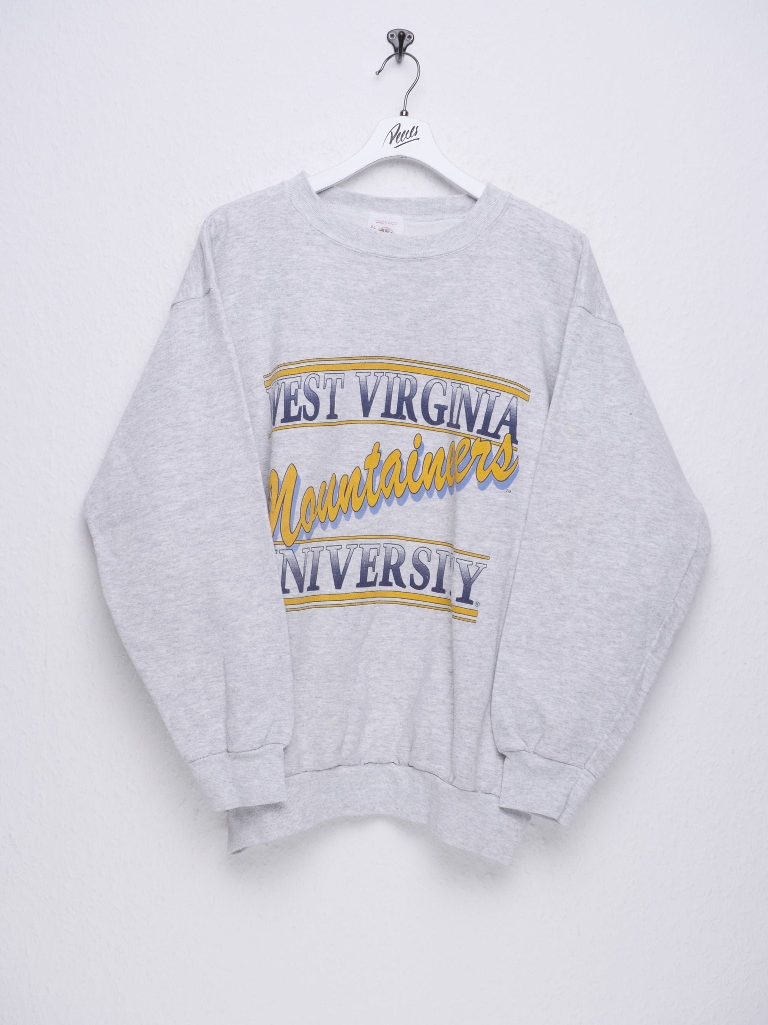West Virginia printed Graphic Vintage Sweater - Peeces
